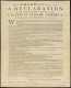 Függetlenségi Nyilatkozat piszkozata

A Függetlenségi Nyilatkozat 1776. július 4-én keltezett, valószínűleg legfontosabb amerikai dokumentum. Az eredeti irat a Nemzeti Archívumban található Washingtonban, ám létezik egy remek piszkozata a Kongresszusi Könyvtárban is.