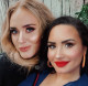 Kollégája és barátja, Demi Lovato is nagyon büszke arra, milyen szépen lefogyott Adele.
