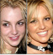 Britney Spears is jóval másabb sminkben, mint nélküle...