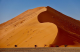 Az afrikai Namíbia teljes nyugati és Angola délnyugati részének tengerpartja mentén, 1600 kilométer hosszan húzódó Namib-sivatag sok mindenben Földünk legje: nemcsak a legősibb pusztaság, hanem az Atacama-sivatag mellett a legszárazabb is. A sivatagnak van olyan része, ahol még sosem esett eső. A Namib-sivatag belső része igazi homoksivatag, ahol a szél gyakran több száz méter magas homokdűnéket formál, köztük Namíbia legmagasabb, több mint 300 méteres dűnéjét, a Sessriem-kapu és a Sossusvlei közötti országút 45. kilométerénél fekvő 45-ös dűnét.