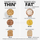 Noha Tomlinson szerint kalóriaszempontból mindegy, hogy finomított vagy teljes kiőrlésű gabonát tartalmazó ételt fogyasztasz, a kettő között van egy különbség: a rosttartalom. A rostdúsabb, kevésbé finomított ételek növelik a jóllakottság-érzést. 