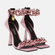 Versace Medusa chain suede sandals (magassarkú szandál) 990 euró 