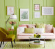 10. Lime zöld

Ha pedig merész és bevállalós vagy, próbáld ki a lime színt, amit néhány hozzáillő kiegészítővel és bútorral kombinálva egy igazán menő és modern nappalit hozhatsz létre!