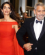 Amal Clooney és George Clooney együtt érkeztek a vörös szőnyegre. A sztárpár ezúttal sem okozott csalódást. 