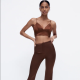 ZARA Satin crop top 6595 Ft; Full-length satin trouser 8995 Ft 