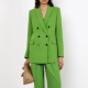 ZARA Tailored buttoned blazer 22 995 Ft; Mid-rise trousers with darts 15 995 Ft

 