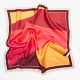 Massimo Dutti Silk geometric printed scarf 16 995 Ft