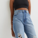 H&amp;M Mom Loose Fit Ultra High Jeans 8995 Ft