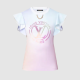 Louis Vuitton Gradient LV Circle Flounce Sleeve T-Shirt póló