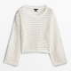 Massimo Dutti Crew neck crochet knit sweater 27 995 Ft