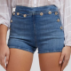 Guess Exposed buttons denim shorts 35 900 Ft