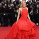 Diane Kruger színésznő egy mesés Oscar de la Renta ruhát és mesés Chaumet High Jewellery ékszereket viselt a vörös szőnyegen.