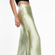 ZARA Satin-finish midi skirt 8995 Ft