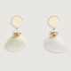 Parfois Shell earrings 2495 Ft