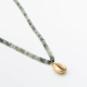 Massimo Dutti Gold-plated green seashell bead necklace 12 995 Ft