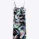 ZARA Linen blend tropical print corsetry-inspired dres 12 995 Ft 