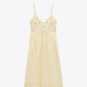 ZARA Gingham check dress 12 995 Ft