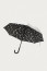 Fekete mintás esernyő
