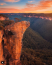 Elképesztő magasság vagy mélység az ausztrál Hanging-sziklánál.