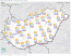 Csütörtök -&nbsp;Gyengén vagy közepesen felhős lesz az ég. Elvétve lehet egy-egy kis esőzés, a szél pedig mérsékelt marad.&nbsp;A legalacsonyabb éjszakai hőmérséklet 6, 13, a legmagasabb nappali hőmérséklet 21, 26 fok között alakul. Csütörtöktől fokozatosan melegszik a levegő, "előkészítve" ezzel a hétvégi kánikulát.
