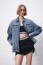 OVERSIZED DENIM JACKET (Zara, 9 995 HUF)
