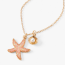 Claire's Pink Starfish Pearl Gold Pendant Necklace 2490 Ft
