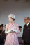 1967: A királynő egy rózsaszín virágmintás kabátot, és virágos fejdíszt&nbsp;viselt a máltai&nbsp;látogatása alkalmával.
