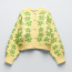 ZARA Floral jacquard knit cardigan 12&nbsp;995 Ft
