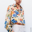 ZARA floral print shirt 10 595 Ft
