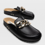 Stradivarius Black chain detail mules 9,995 Ft
