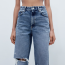 ZARA Ripped Wide leg jeans 10 995 Ft
