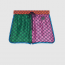 GG Multicolor silk twill shorts&nbsp;

Ilyen sokszínű nylon rövidnadrágot is lehet venni 400 ezer forintért azoknak, akiknek a stílus nem, csak a logó számít.
