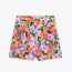 ZARA linen blend&nbsp;floral print bermuda shorts 9995 Ft
