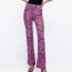 ZARA Printed flared trousers&nbsp;8995 Ft
