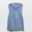 ZARA Denim bandeau dress 10 995 Ft
