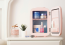 EMAG Meloni Blossom Pink mini kozmetikai hűtőszekrény, Kettős fűtési/hűtési funkció, 4L - 33 246 Ft
