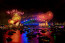 A tűzijáték szilveszterkor Sydney-ben idén is látványos volt.
