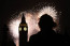 Ilyen volt a tűzijáték Londonban a Big Ben felett.
