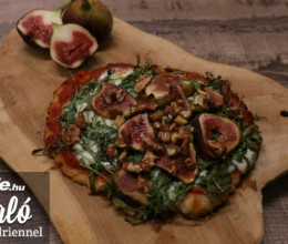 Édes, fügés pizza – egyszerű, különleges és egészséges