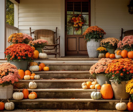 Láttál már ennél tökéletesebb őszi teraszt? Így lehet neked is magazinba illő álomkerted