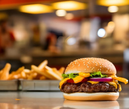 A gyorsétteremben kért egy sajtburgert a srác: gusztustalan dolgot talált benne - Fotó