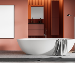 Meglepő szín uralja a 2024-es fürdőszobatrendeket - A legegyszerűbb helyiséget is azonnal feldobja!